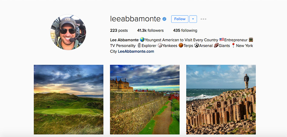 lee abbamonte 10 unique travel instagram accounts to follow travelibro travel blog - instagram accounts to follow